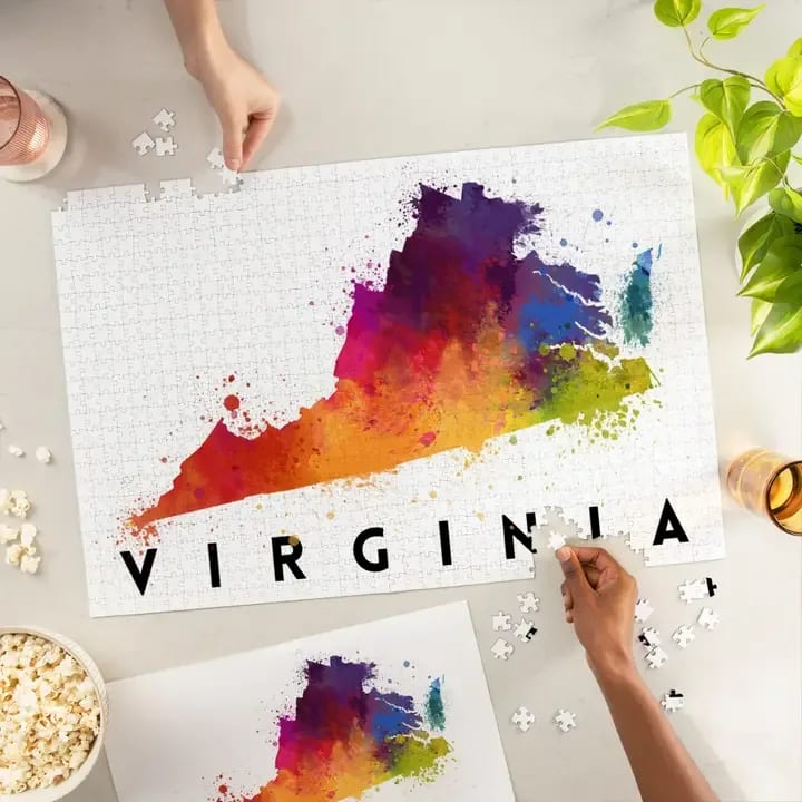 1000 Piece Virginia Puzzle