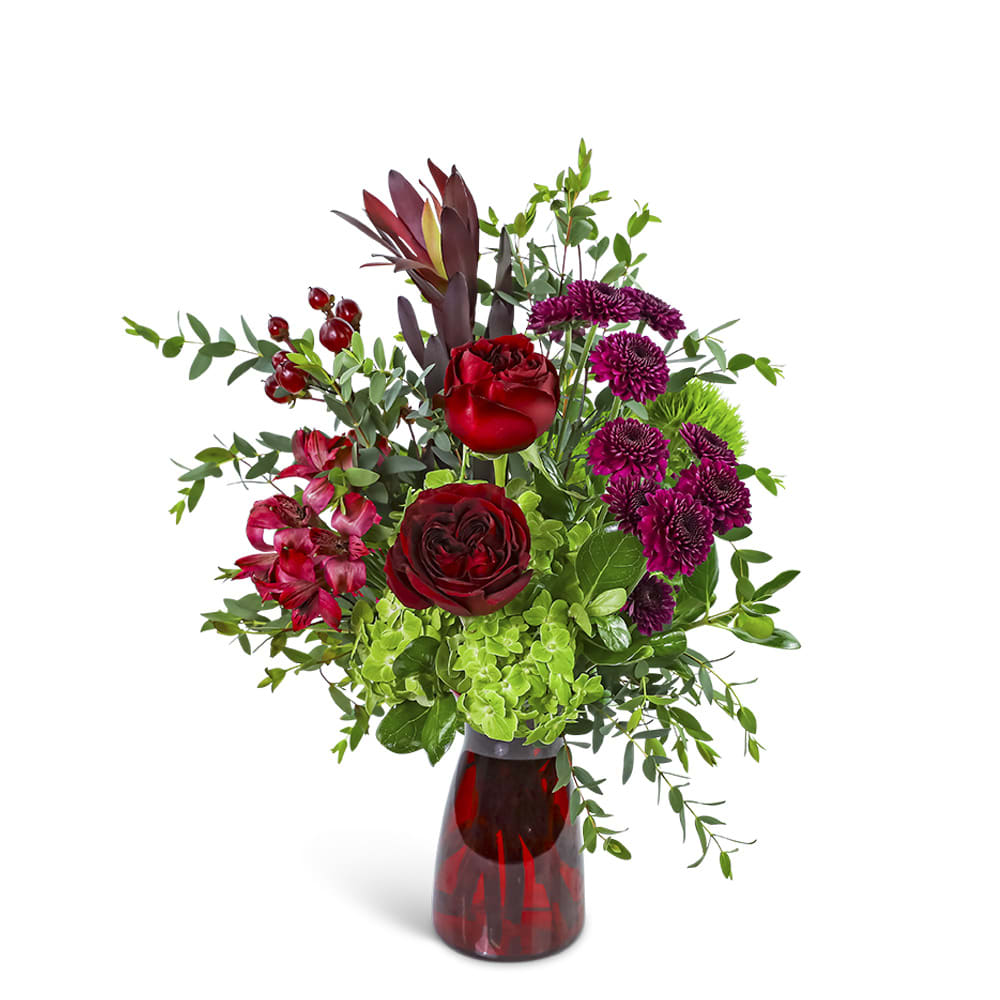 Midnight Merlot Flower Bouquet