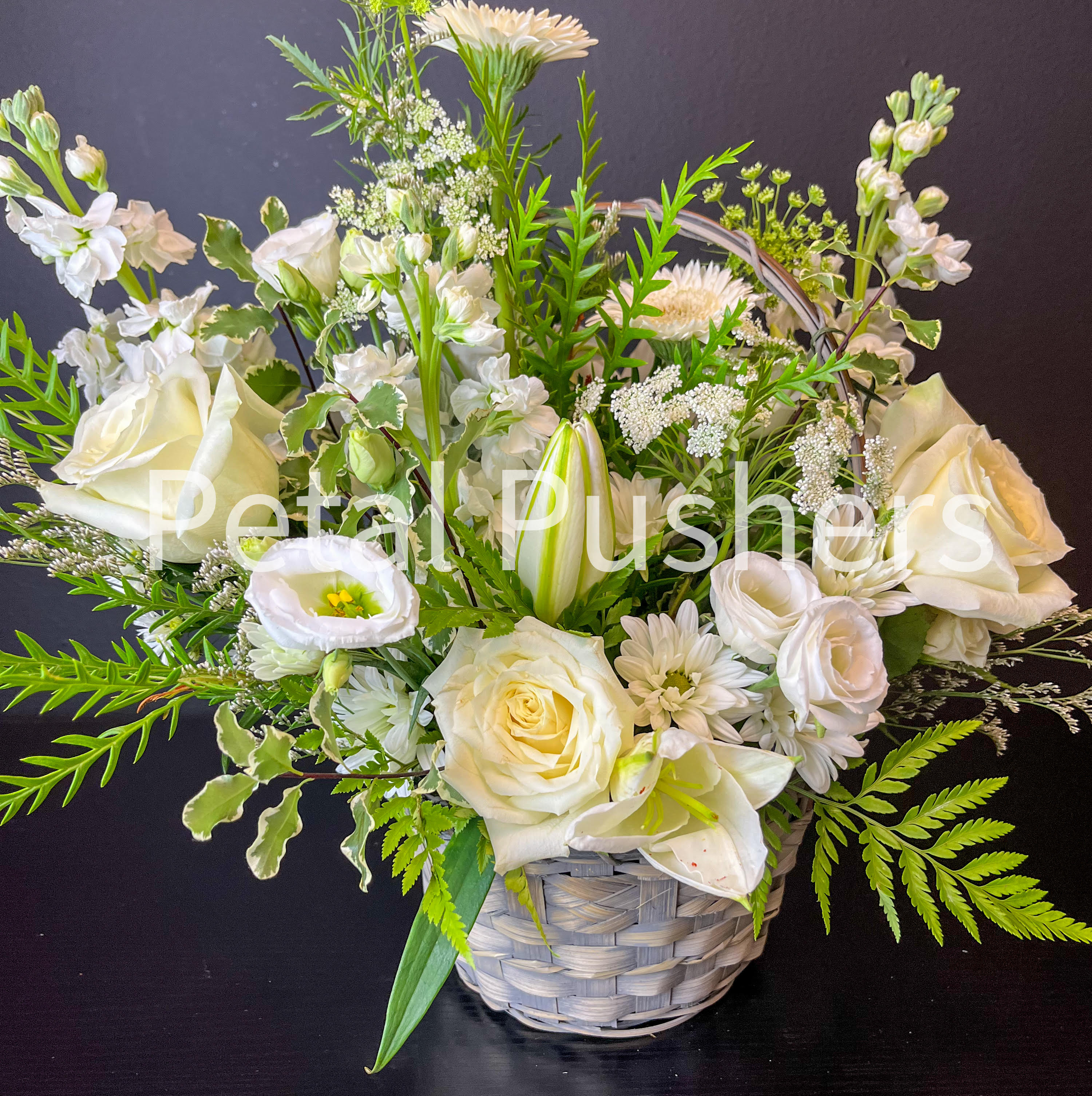 Posie Basket Flower Bouquet