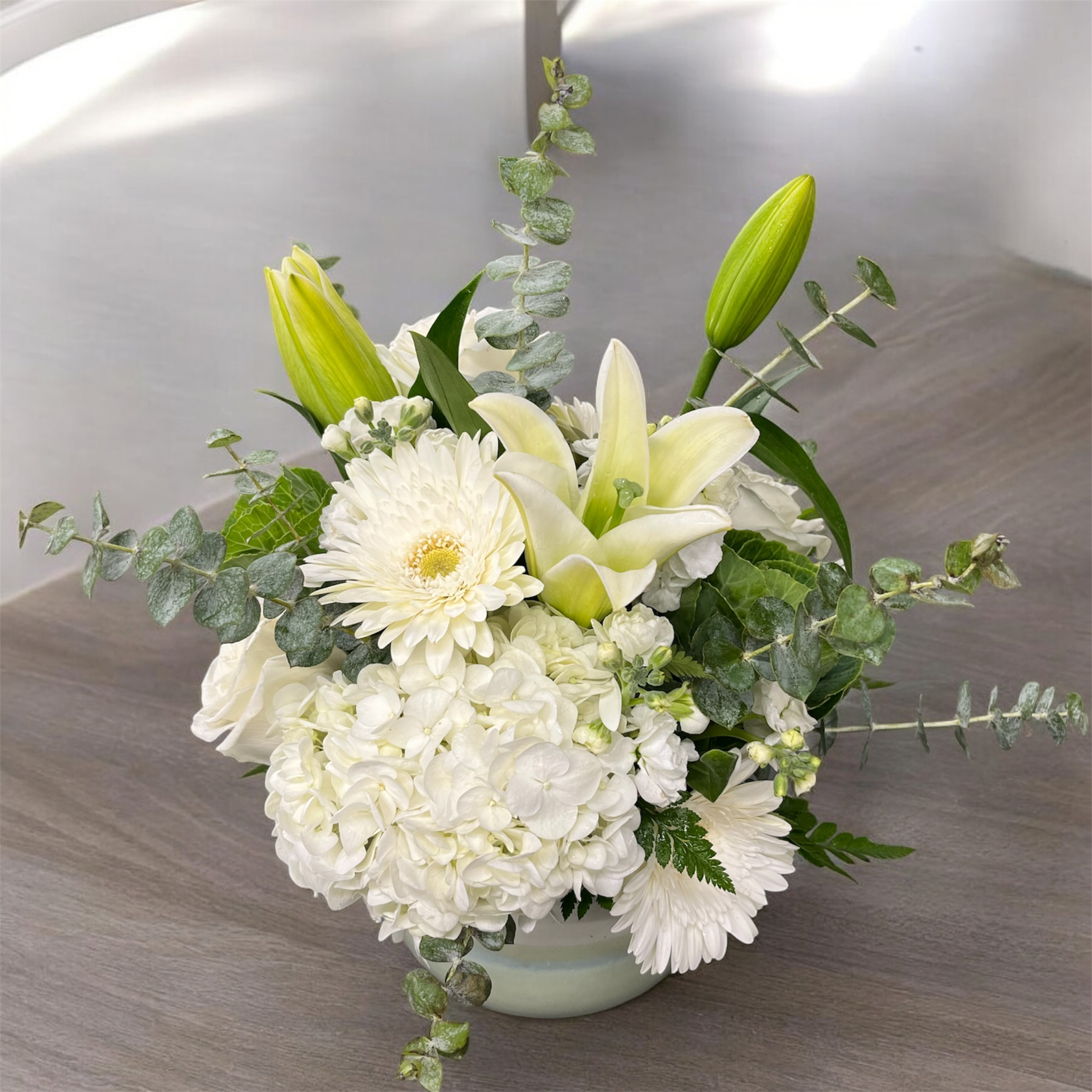 Designer's Choice Ceramic Sympathy Arrangement
