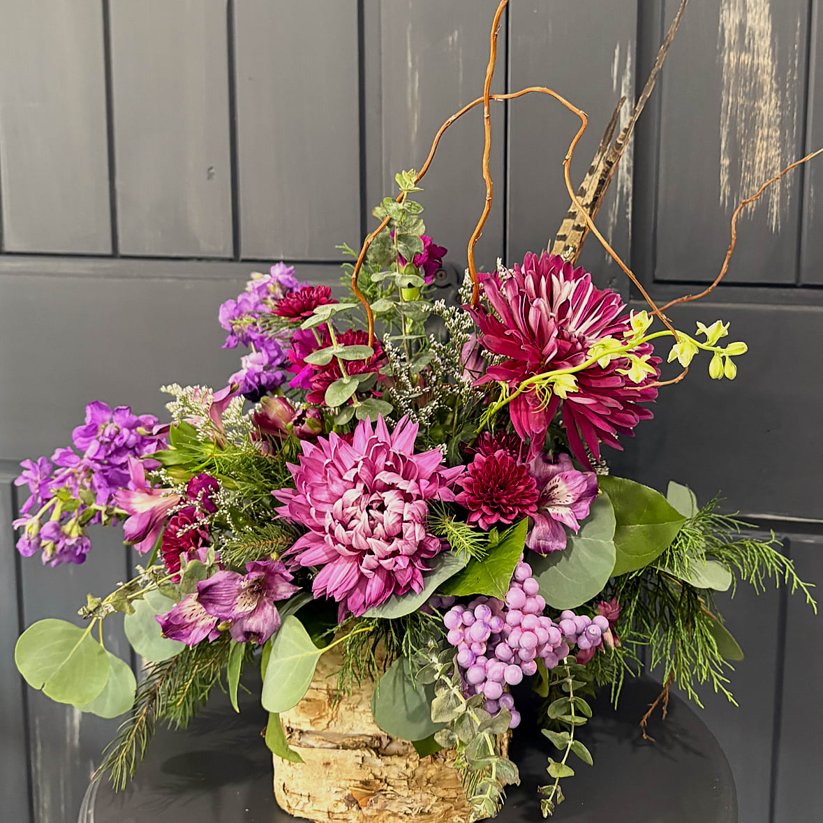 Purple Outdoorsy Vibe Flower Bouquet