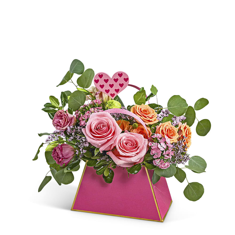 My Valentina Flower Tote Flower Bouquet
