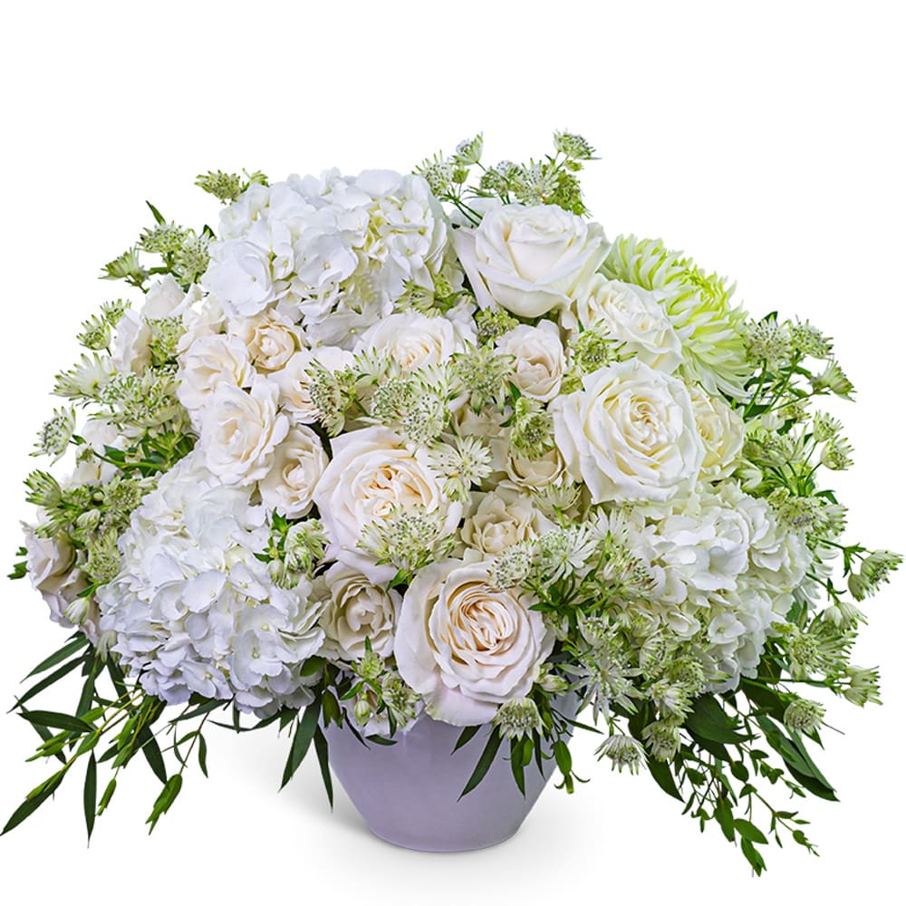 Repose Among Roses Flower Bouquet