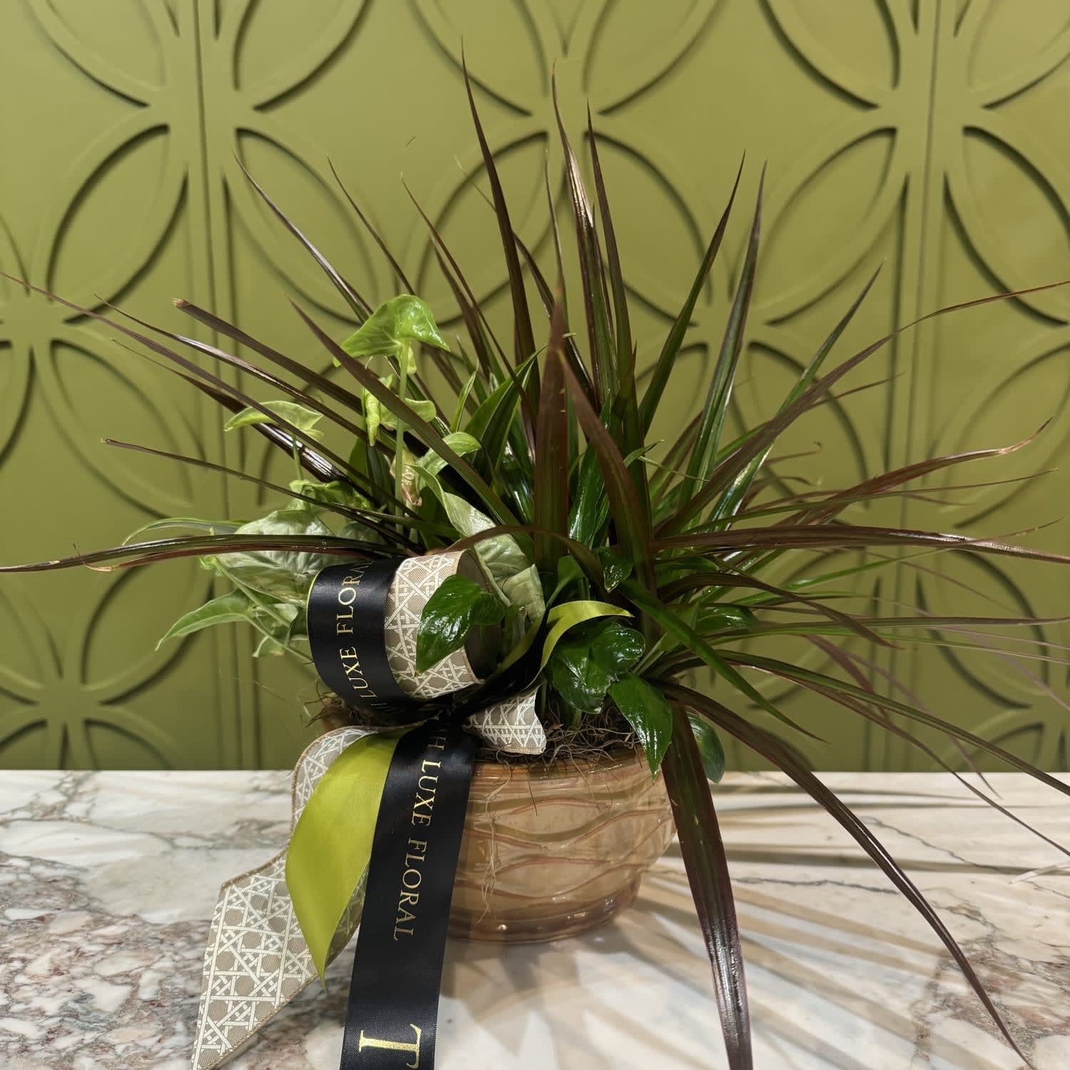 Dish Garden Flower Bouquet