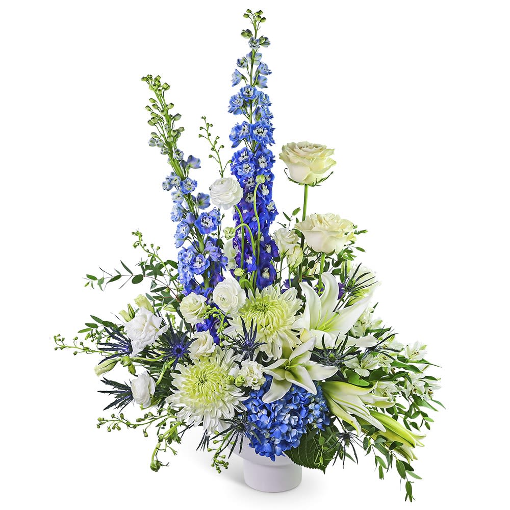 Skybound Stillness Flower Bouquet