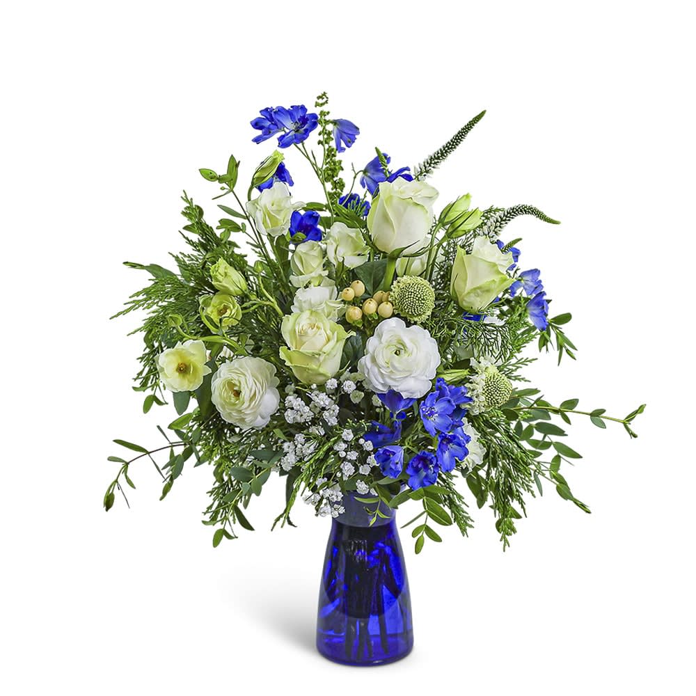 Blue Moon Pines Flower Bouquet