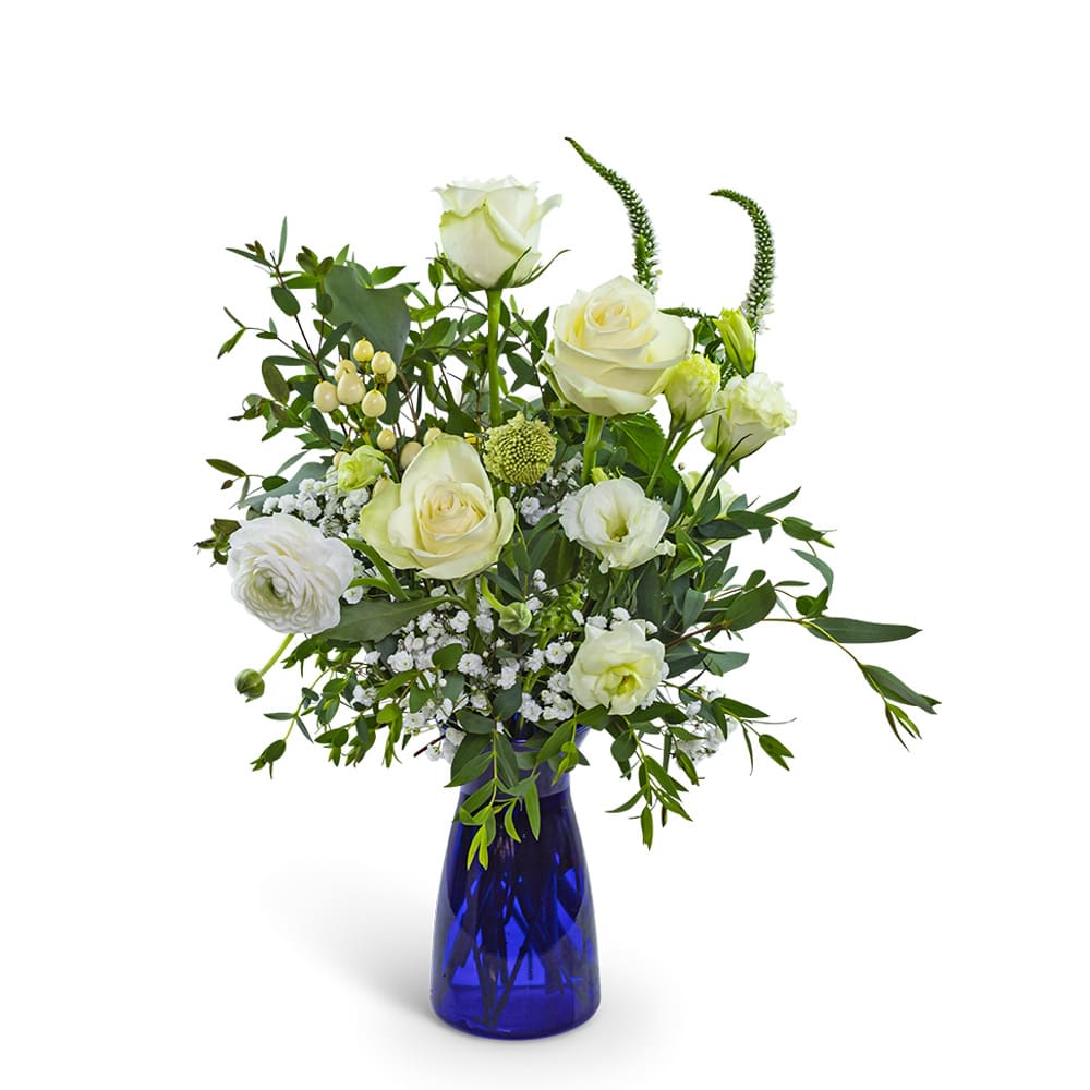 Cloud in Cobalt Flower Bouquet