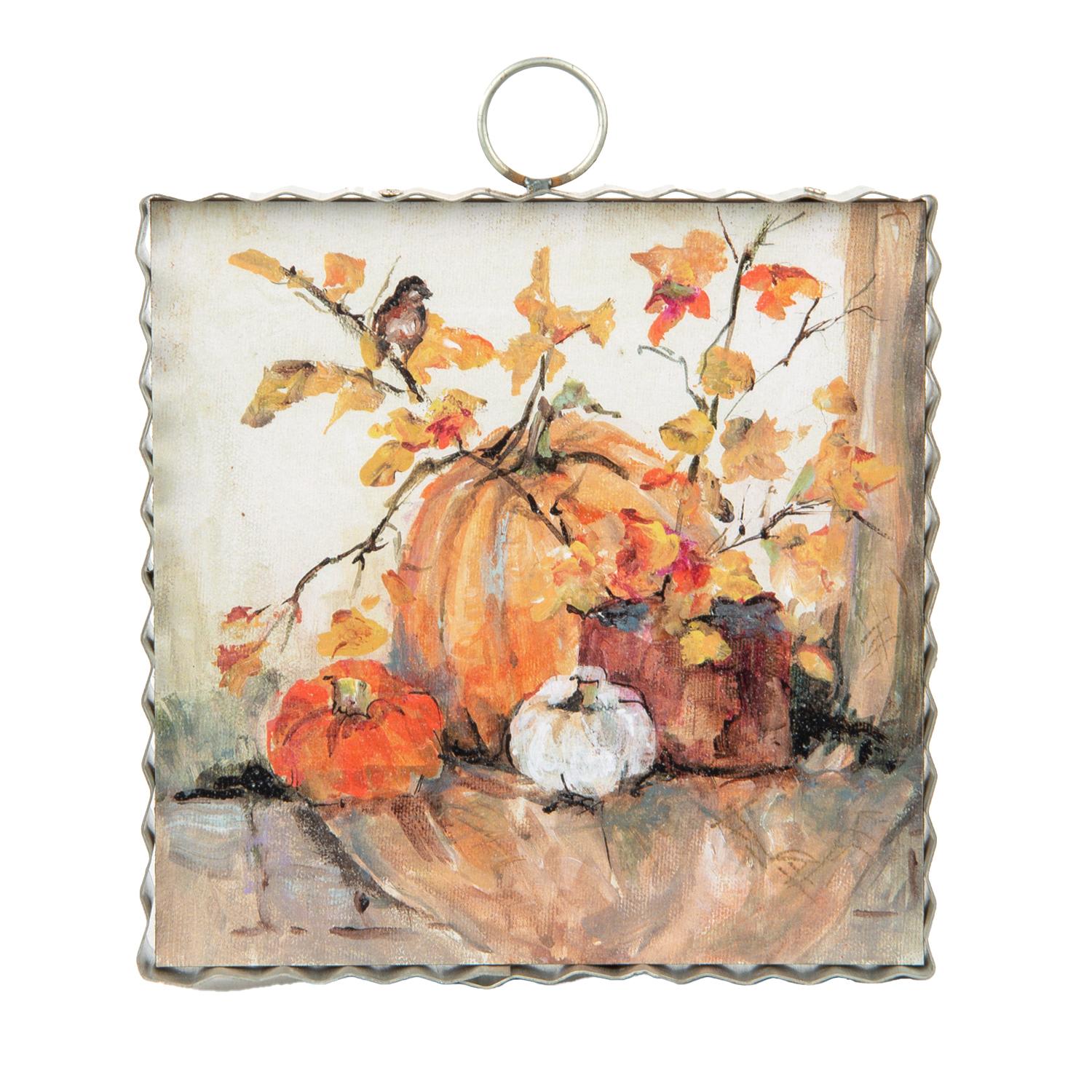 Mini Gallery Pumpkin & Robins