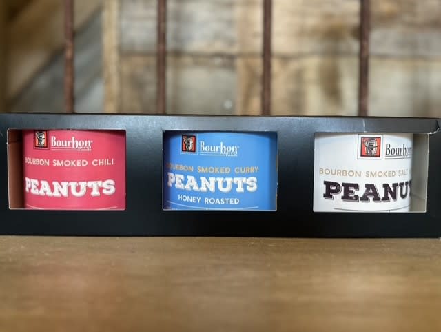 Variety pack of Smoked Bourbon Peanuts