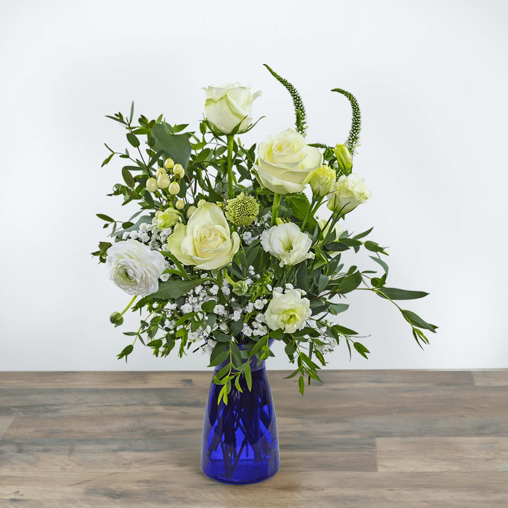 Cloud in Cobalt Flower Bouquet