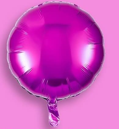 Rose Round Balloon 18''