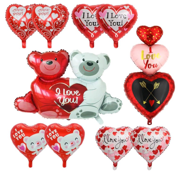 Jumbo I Love You Bouquet Bear