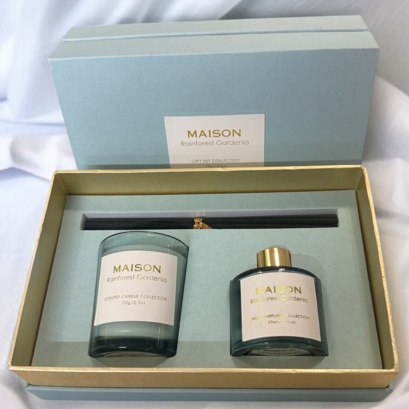 Maison Candle & Reed Diffuser Gift Set