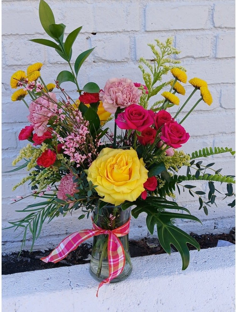Raspberry Lemonade Flower Bouquet