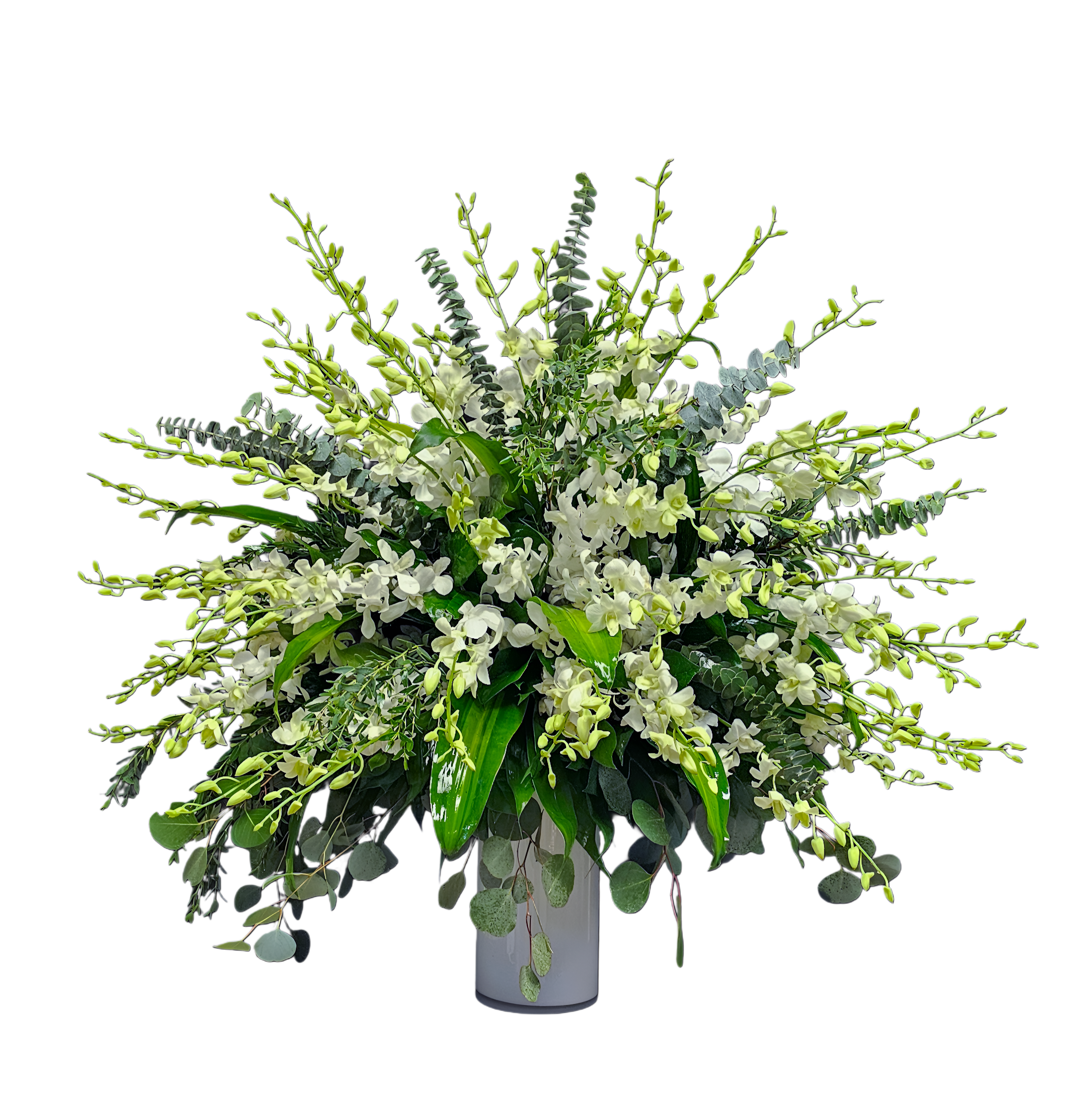 AF-25 Arreglo de orquideas dendrobium