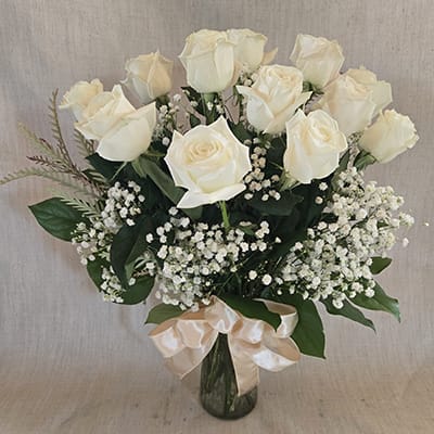 White Rose Bouquet