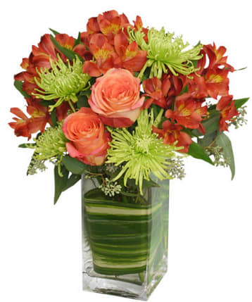 CONTEMPORARY AUTUMN Flower Bouquet