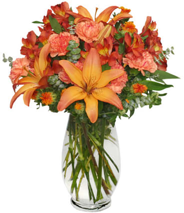 WARM CINNAMON SPICE Flower Bouquet