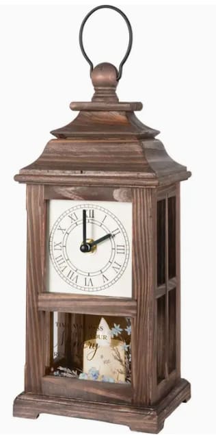 "Memory Remains" Clock Lantern