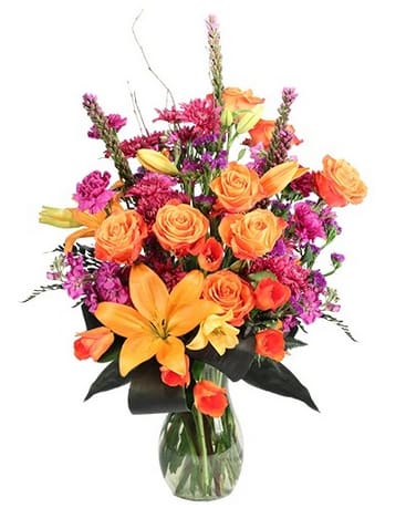 Wild Amber Flower Bouquet