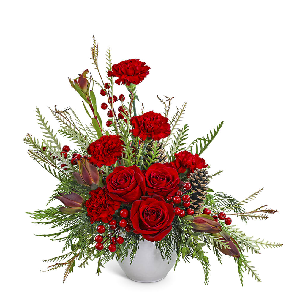 Crimson Radiance Flower Bouquet