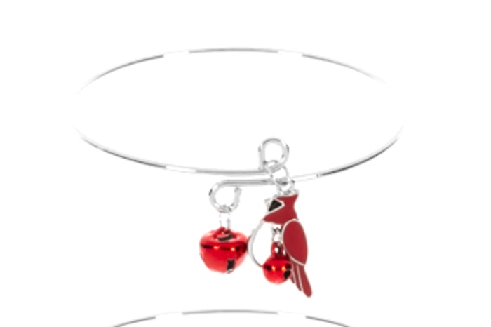 Jingle Bells Bracelet-Cardinal