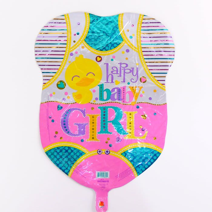 Happy Baby Girl Jumpsuit Mylar