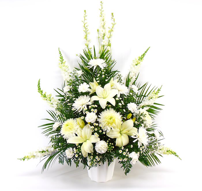 Fondest Farewell Memorial Arrangement Flower Bouquet