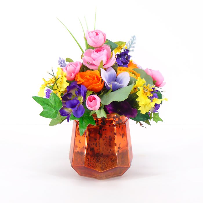 Brilliant Blooms Mini Silk