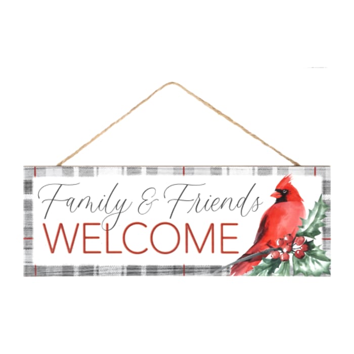 Family & Friends Welcome Sign