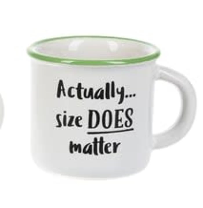 Actually size Does matter- The Little Cup