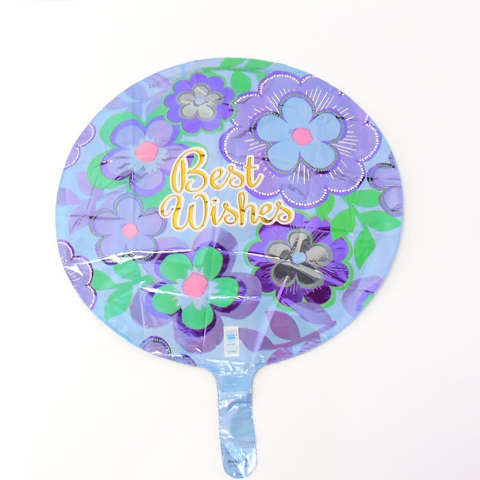 Best Wishes Mylar Balloon