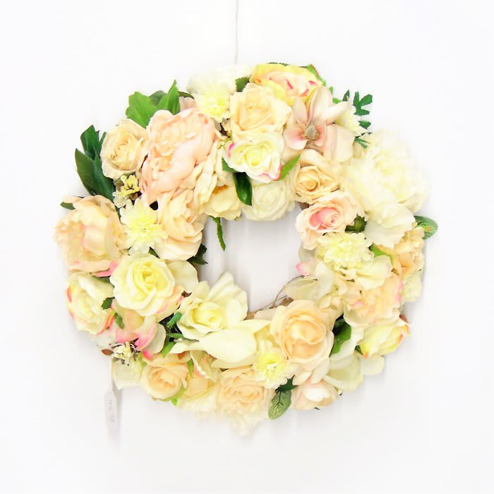 Blush Silk Wreath