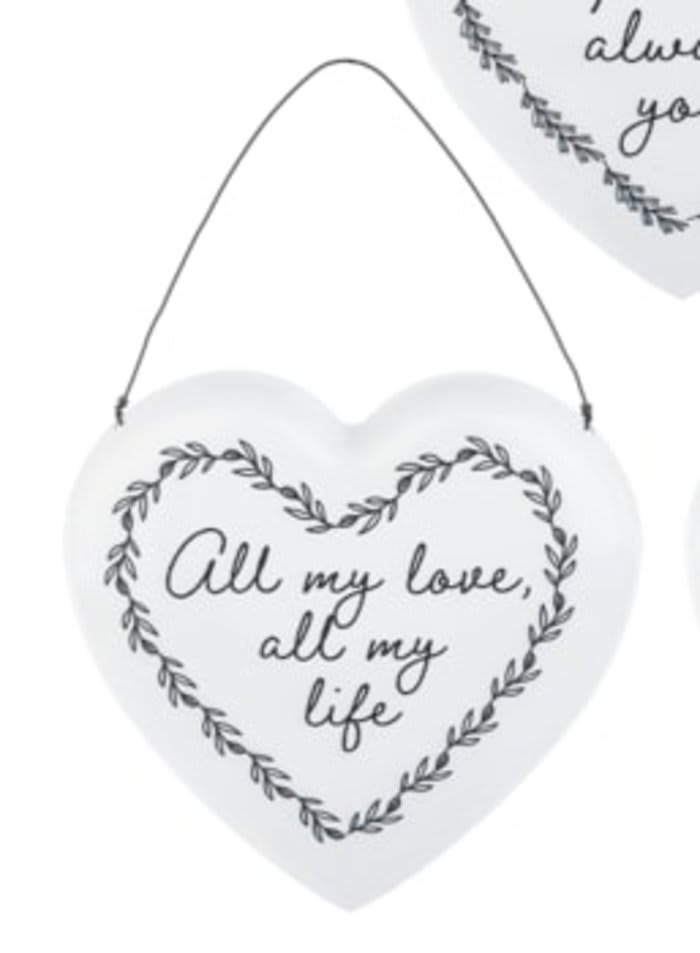 All my love all my life-Hanging Heart