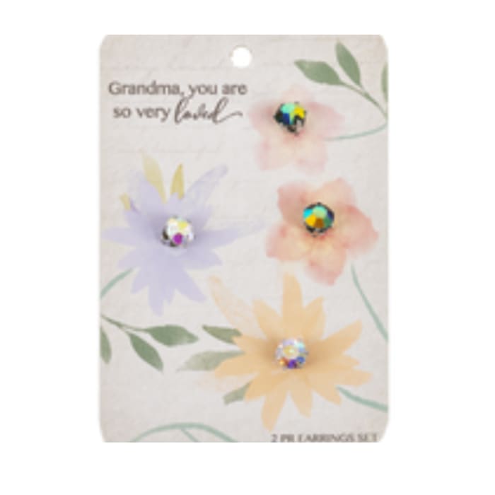 Grandma, you are so loved, Earrings