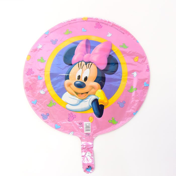 Minnie Mouse Mylar Balloon Flower Bouquet