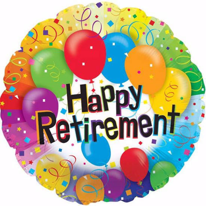 Happy Retirement Balloons Mylar Balloon