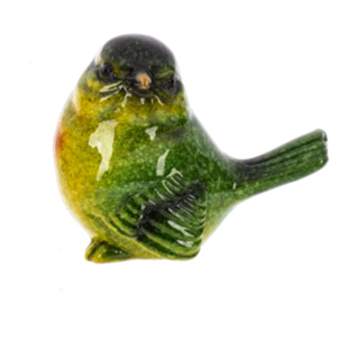 Sunshine Garden Bird-Green Flower Bouquet