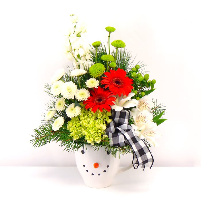 Urban Frosty Flower Bouquet