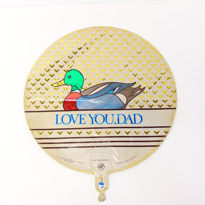 Love You Dad Mylar Balloon