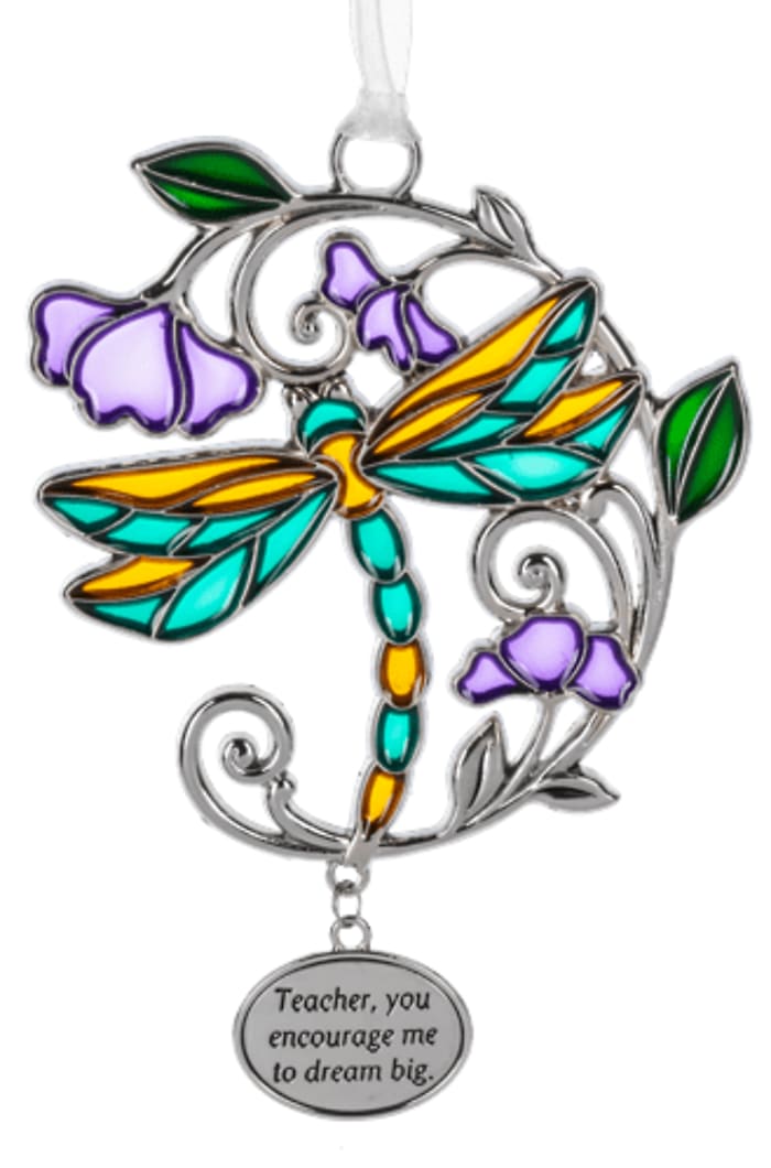 Teacher, you encourage me to dream big. Ornament