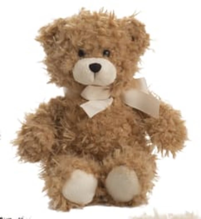 Jake Bear-Brown Flower Bouquet