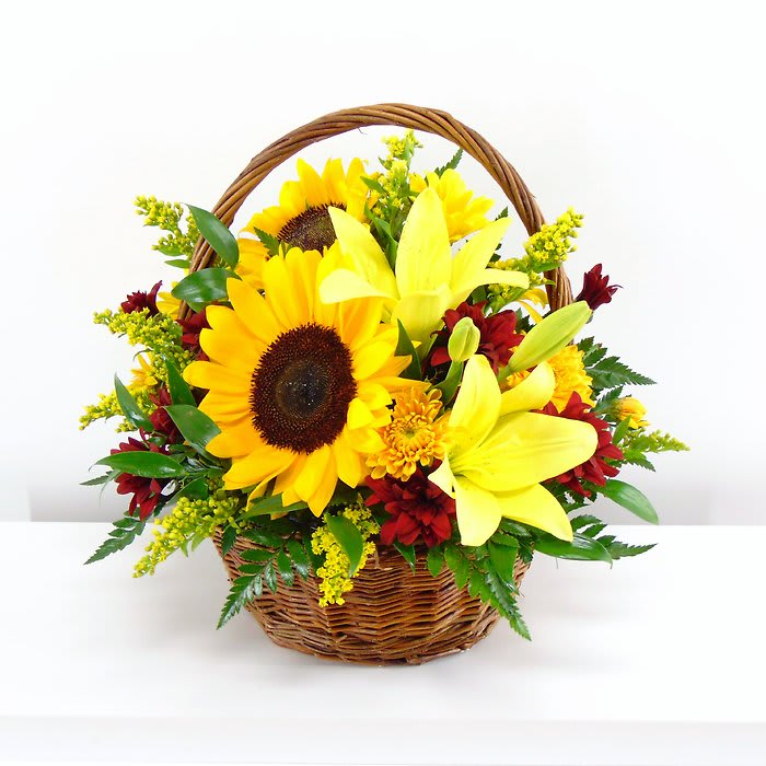 Sunflower Fields Flower Bouquet