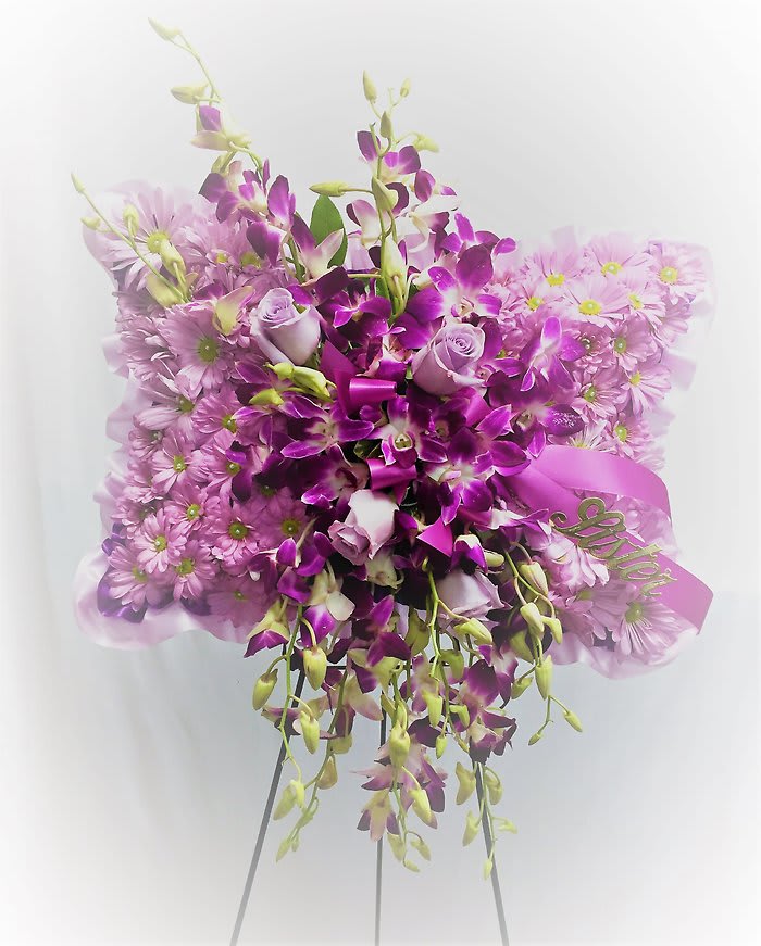 Forever at Peace PIllow Flower Bouquet