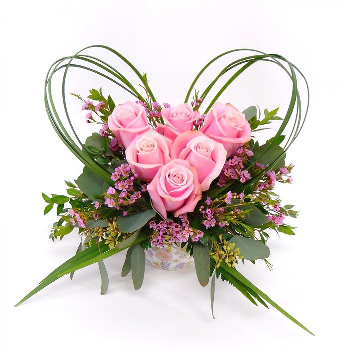 Heart to Heart Flower Bouquet