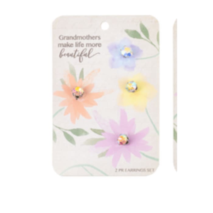 Grandmother's make life more beautiful, Earring Set