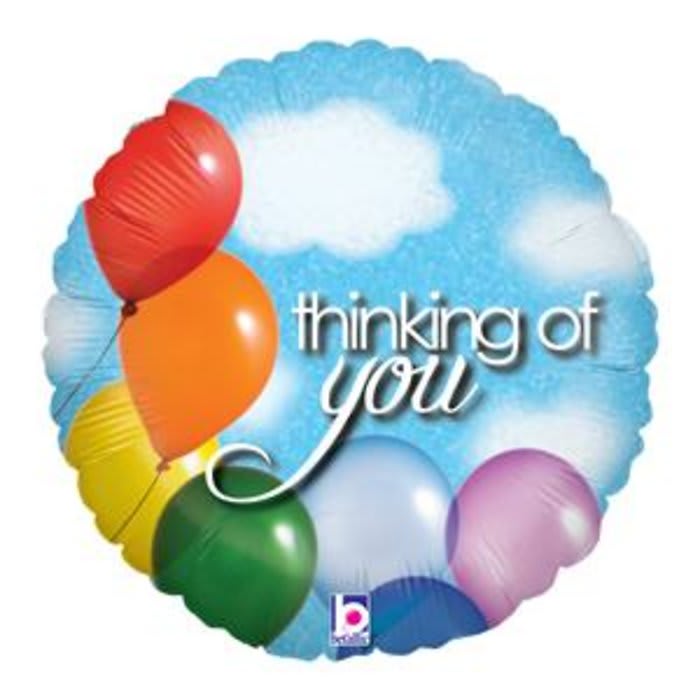 Thinking of You Balloons Mylar Balloon