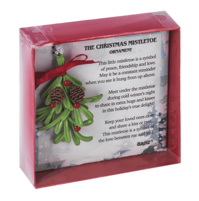 Merry Mistletoe Boxed Ornament