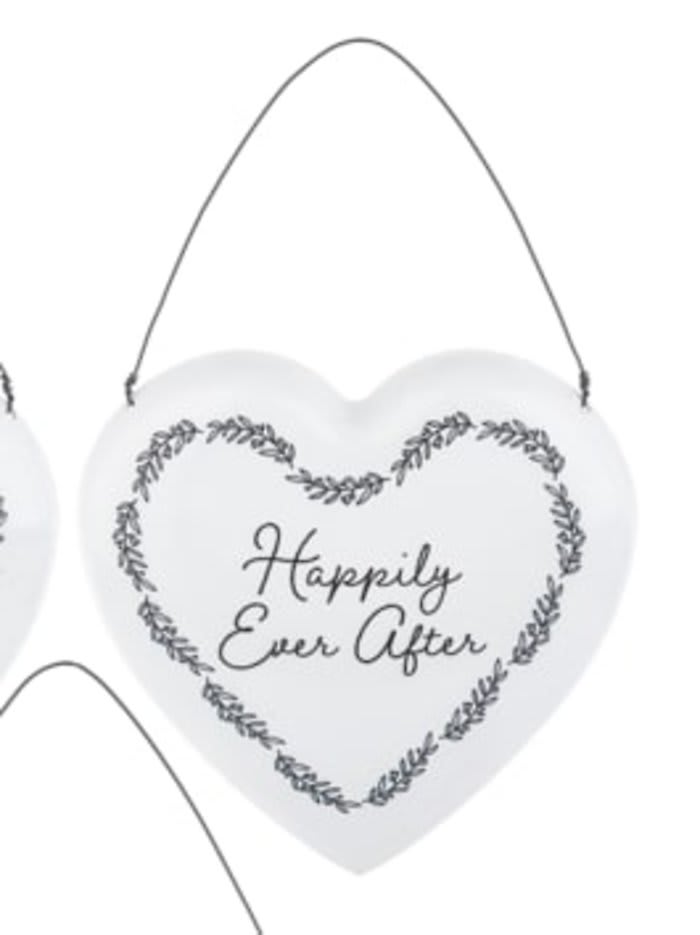 Happily Ever After-Hanging Heart Decor