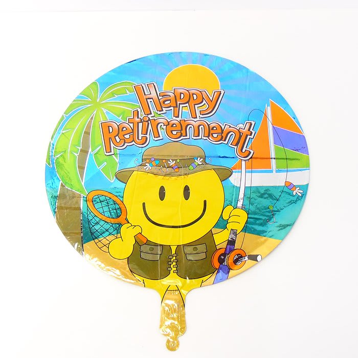 Happy Retirement Mylar Balloon